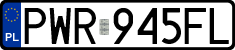 License plates of Poland, Regular car plates