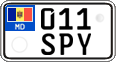License plate of Moldova, Motorcycles (2015)