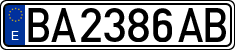 License plates of Spain, 1971 year series