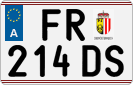 License plate of Austria, Regular plates