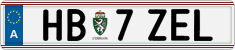 License plate of Austria, Regular plates