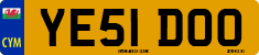 License plate of the United Kingdom, 2001 year system
