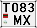 Non-recognized and partially recognized states, Transnistria (cars)
