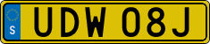 License plate of Sweden, Taxi