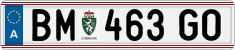License plate of Austria, Regular plates