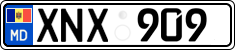 License plate of Moldova, Cars (2015)