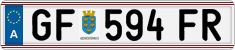 License plate of Austria, Regular plates