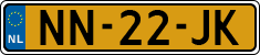 License plate of the Netherlands, Cars