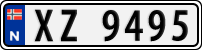 License plate of Norway, Trailers, motorcycles, special vehicles