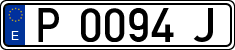 License plates of Spain, 1971 year series