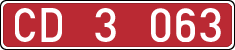 License plates of Spain, Diplomatic