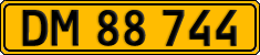License plate of Denmark, Commercial vehicles
