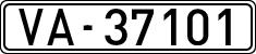 License plates of Spain, 1900 year series