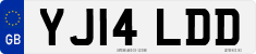 License plate of the United Kingdom, 2001 year system
