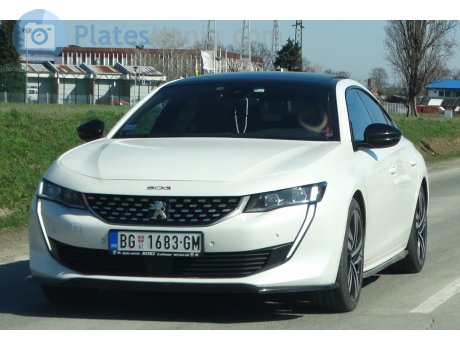 BG 1683-GM, Peugeot 508