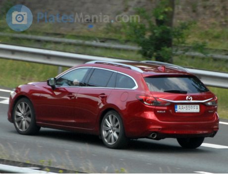 AA 859FA, Mazda 6