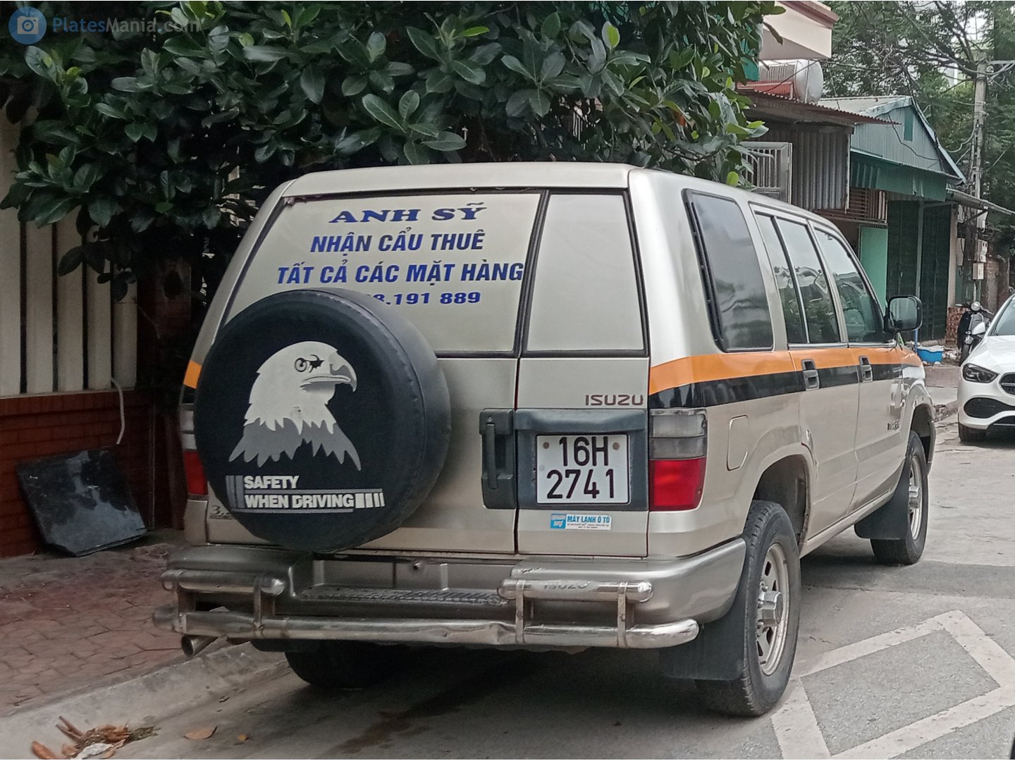 16H-2741, Isuzu Trooper 2nd gen, 5-door, 1991-2002