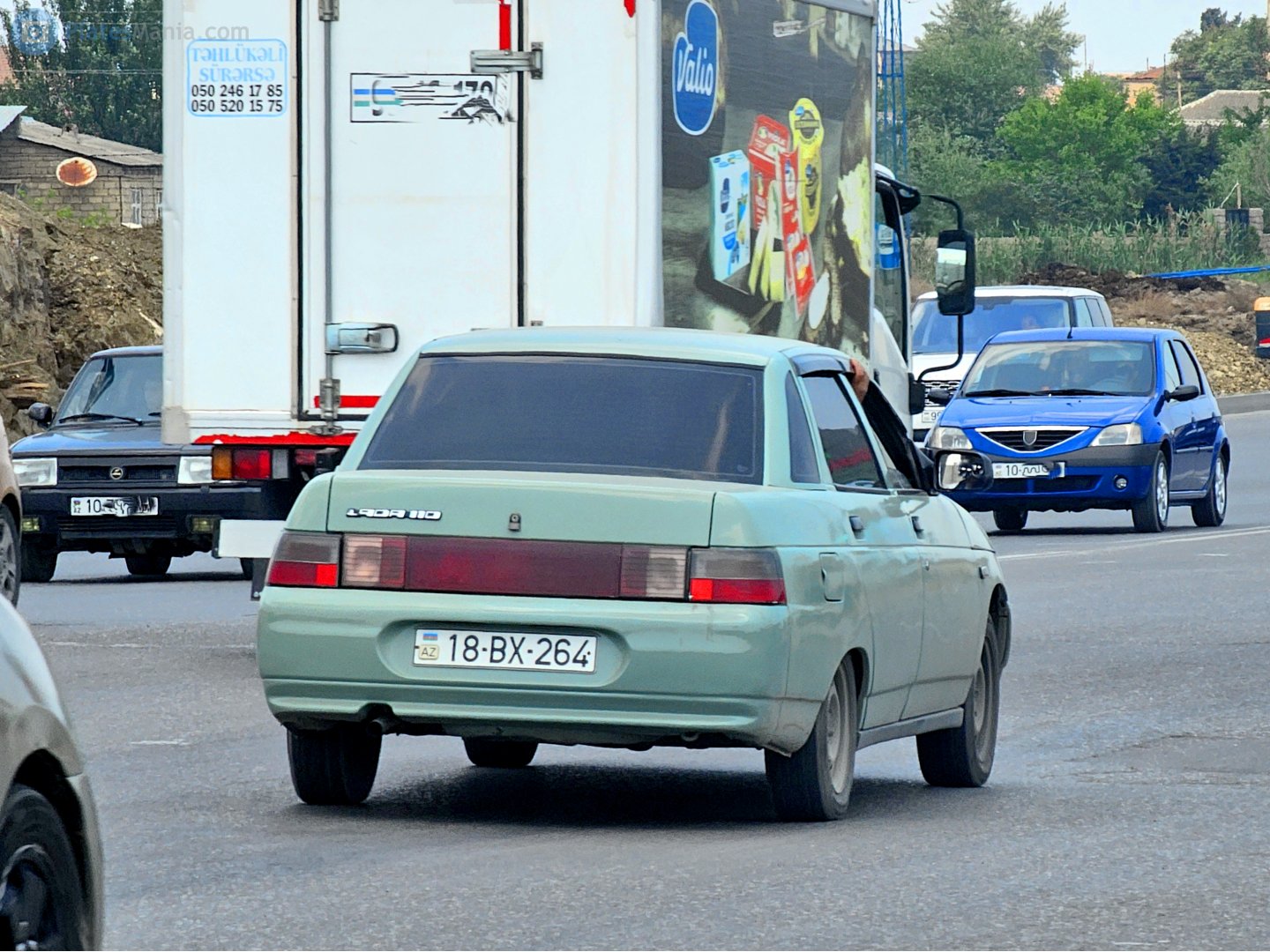 18 BX 264, Lada (VAZ) 2110 2110 Sedan, 1995–2007 (–2014 for others)