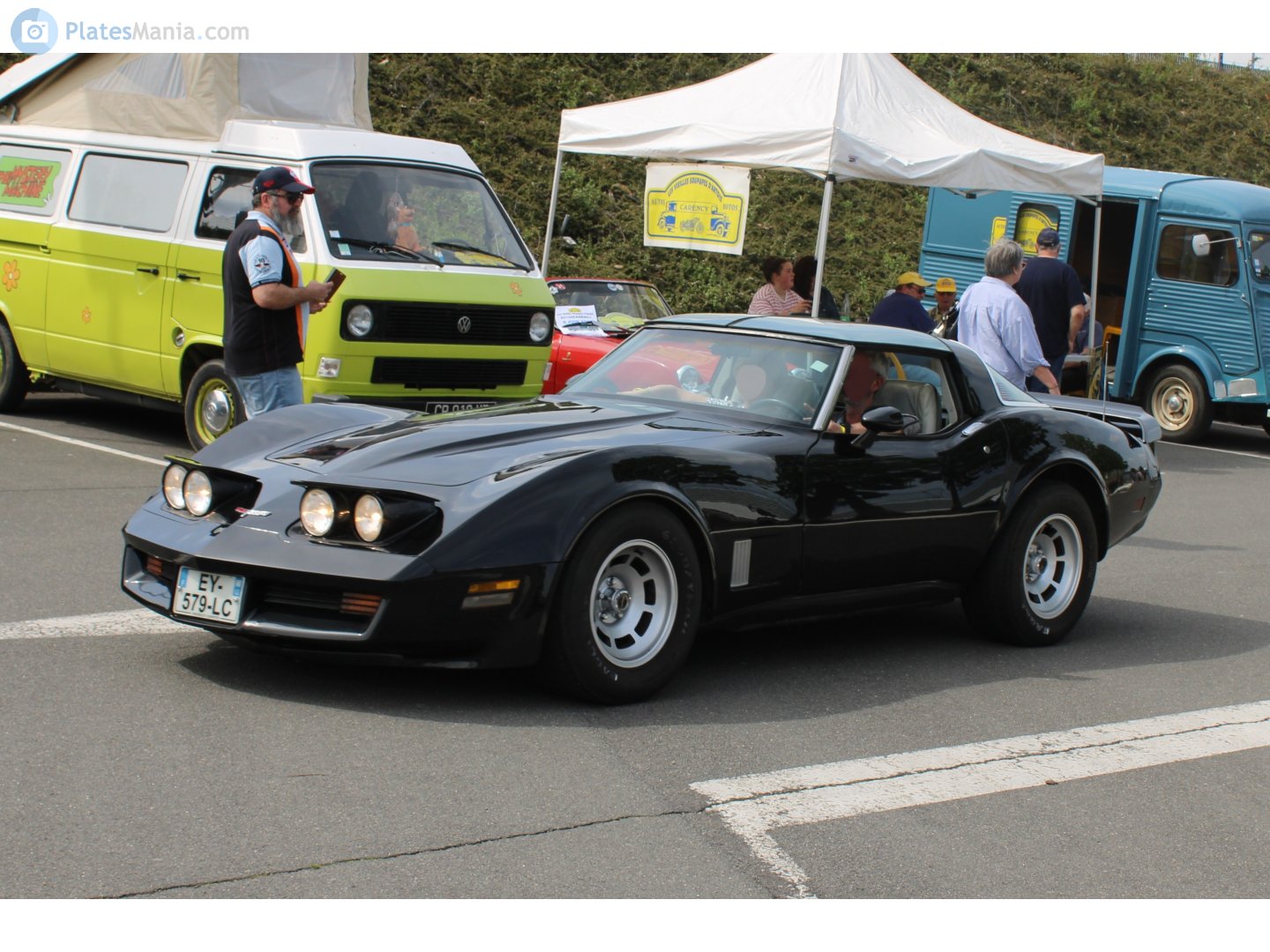 EY-579-LC, Chevrolet Corvette 3rd gen Coupé (C3; 1YZ/1YY), 3rd facelift, 1979–1982