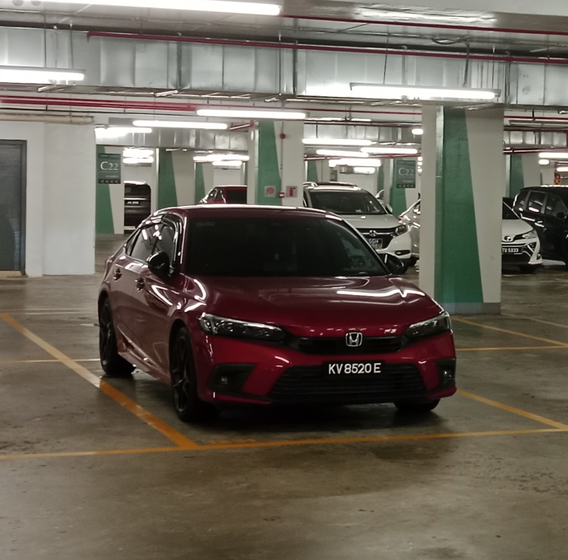 KV 8520 E, Honda Civic 11th gen Sedan (FE), 2021–