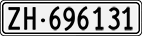 License plate of Switzerland, Cars