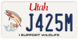 Utah, Specialty plates (A123B)
