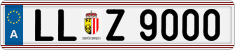 License plate of Austria, Vanity Plates