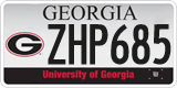 Georgia, Specialty plates