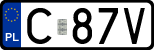 License plates of Poland, Regular car plates