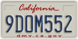 California, Passenger Car (1ABC234)