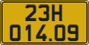 License plate of Vietnam, Commercial vehicles
