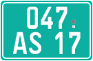 License plate of Georgia, Diplomatic