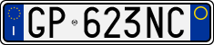 License plate of Italy, Cars (1994 year series)