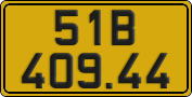 License plate of Vietnam, Commercial vehicles