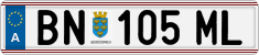 License plate of Austria, Regular plates