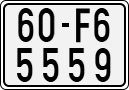 License plate of Vietnam, Motorcycles