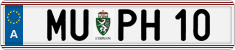 License plate of Austria, Vanity Plates