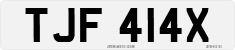 License plate of the United Kingdom, 1963 year system