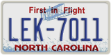North Carolina, ABC-1234