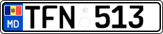 License plate of Moldova, Cars (2015)