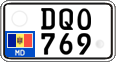License plate of Moldova, Cars (2015)