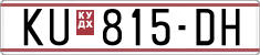 License plate of North Macedonia, Regular plates (1993)