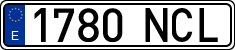 License plates of Spain, Ordinary (2000)