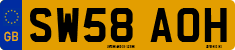License plate of the United Kingdom, 2001 year system