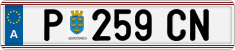 License plate of Austria, Regular plates