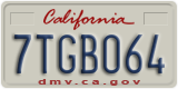 California, Passenger Car (1ABC234)