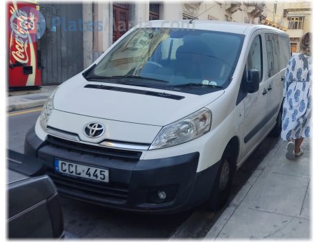 CCL 445, Toyota ProAce