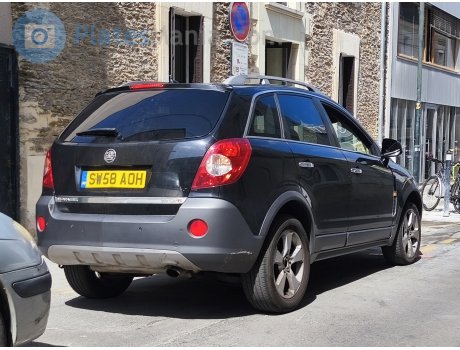 SW58 AOH, Vauxhall Antara