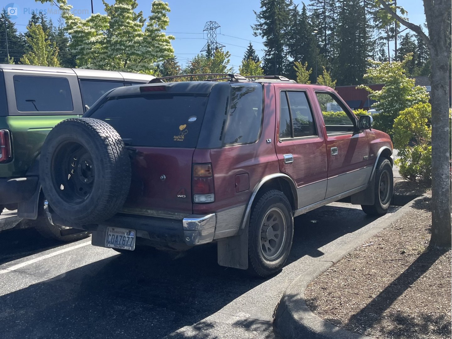 CDA7677, Isuzu Rodeo 2nd gen 5-door SUV (UE; US-market), 1998–2004