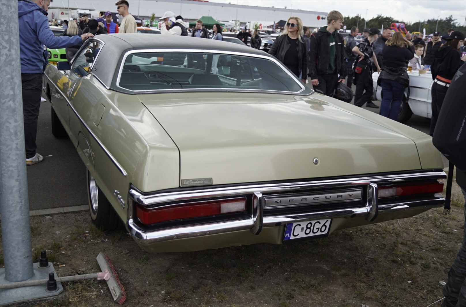 C 8G6, Mercury Monterey 7th gen 1971/1972 2-door Hardtop (65B/65F), 2nd facelift, 1970–1972